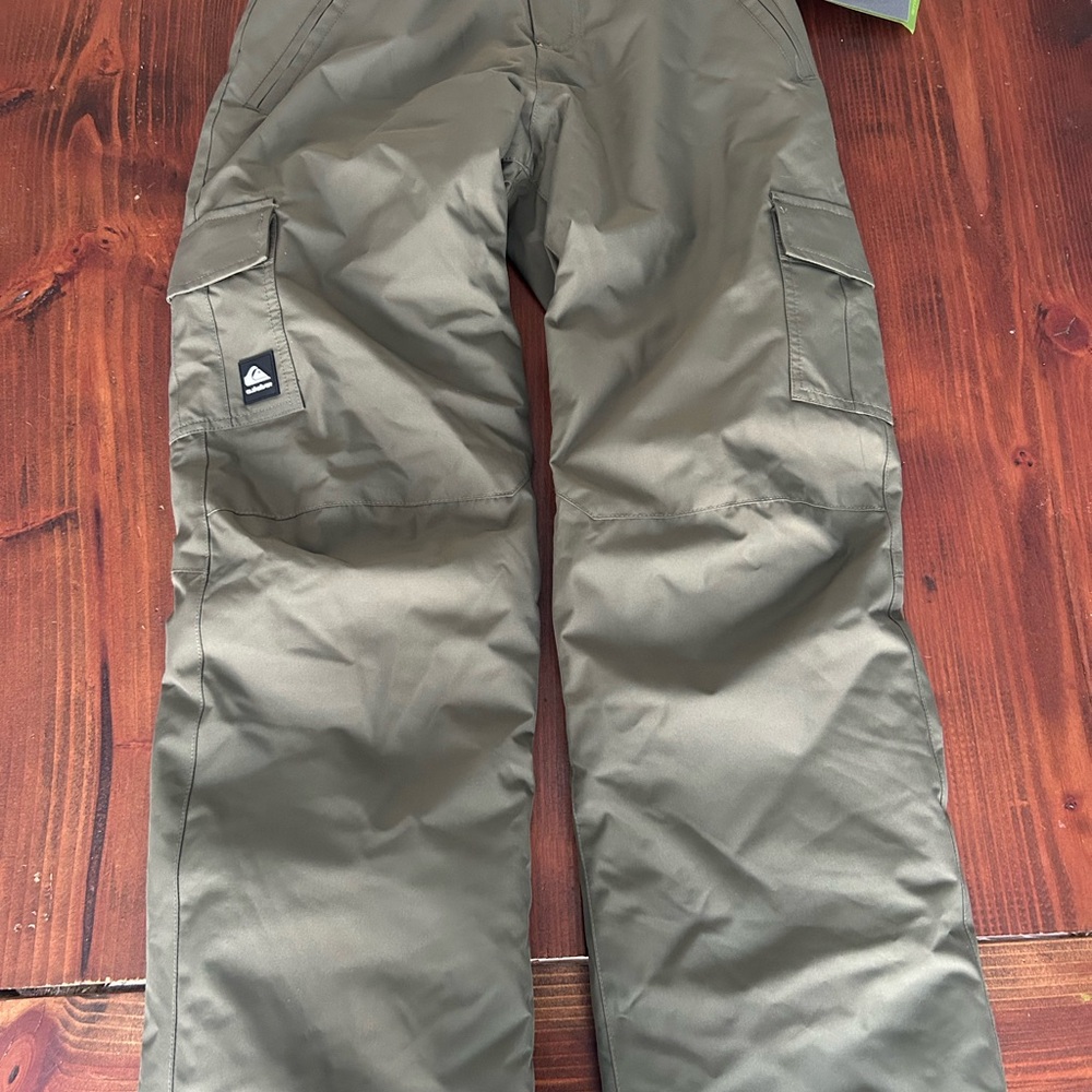 Quicksilver Porter Insulated Snow Pants Boys size L 14
